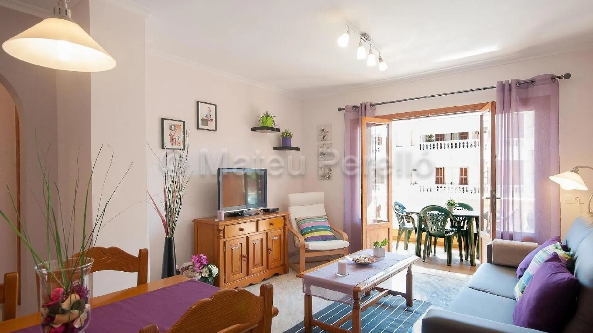 Daire Ferienwohnung In Son Baulo Mit Grill Can Picafort  İspanya